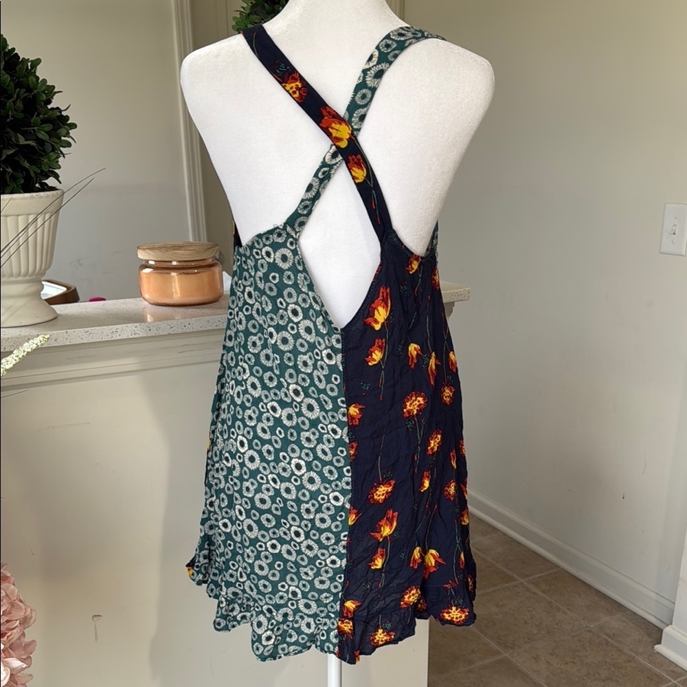 Free People intimate Floral Patchwork Dress - Picture 3 of 7